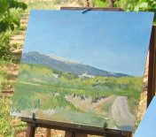 Schilderen aan de Ventoux